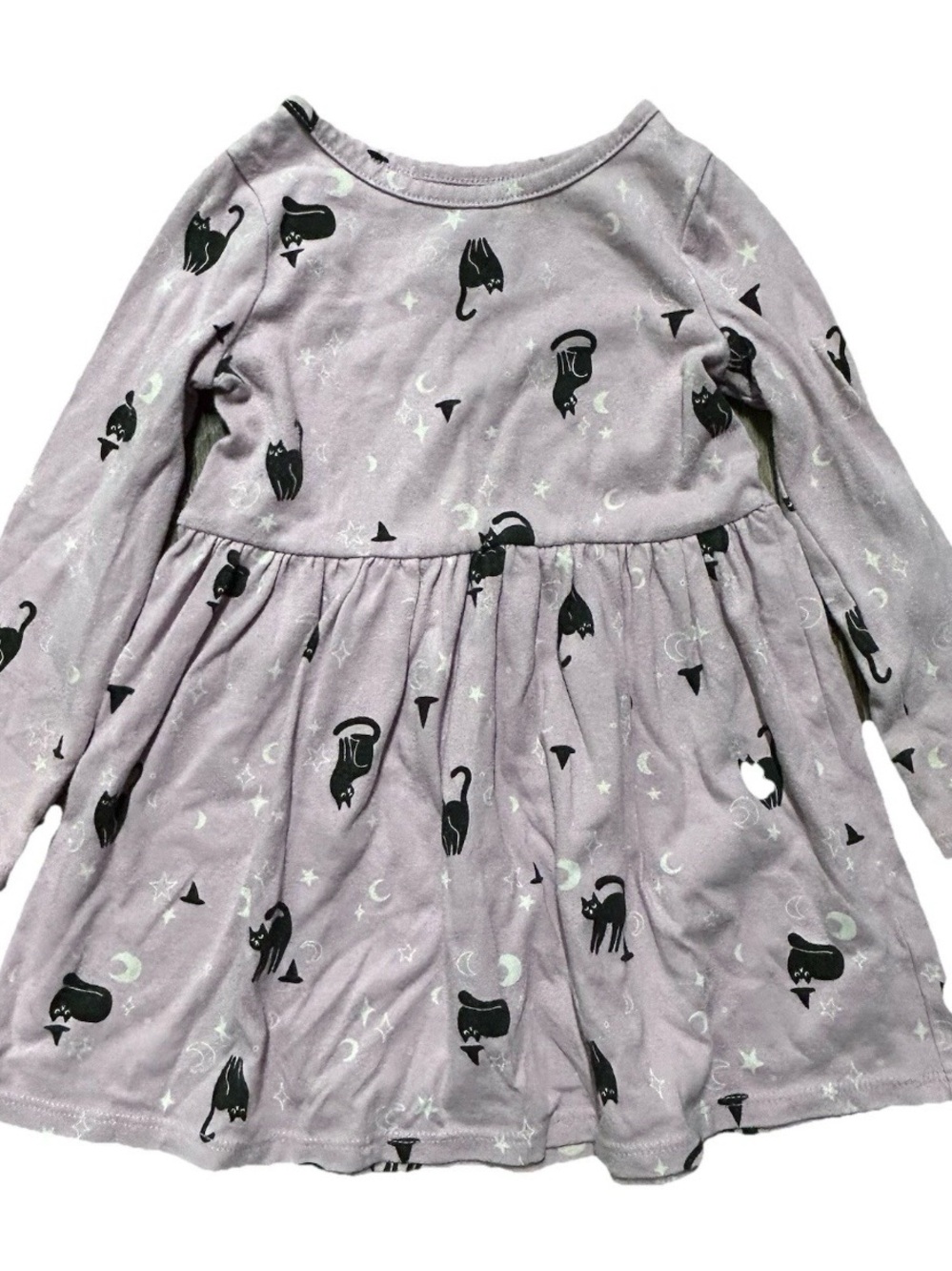 Toddler Girl Halloween Fall Long Sleeve Shirts Leggings Skeletons Ghosts Size 3T - Picture 3 of 7